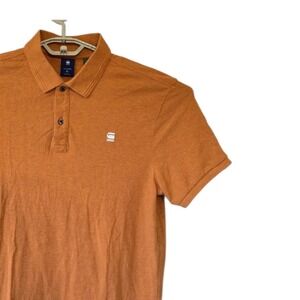G-Star RAW Polo Mens XL Short Sleeve Shirt Casual Top Golf Preppy
